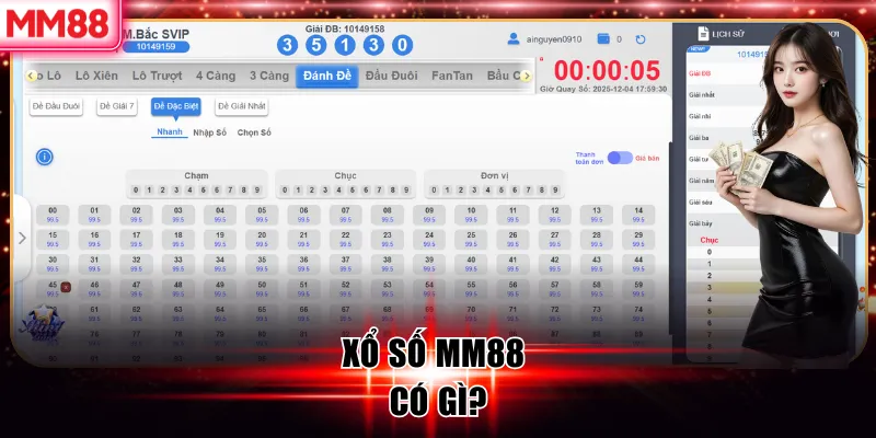 Xổ số MM88 có gì?